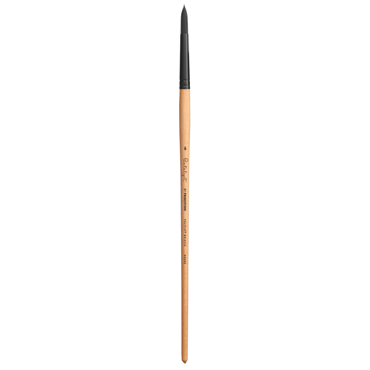 Okrogli čopič PRINCETON Catalyst Polytip z dolgim ročajem – 6