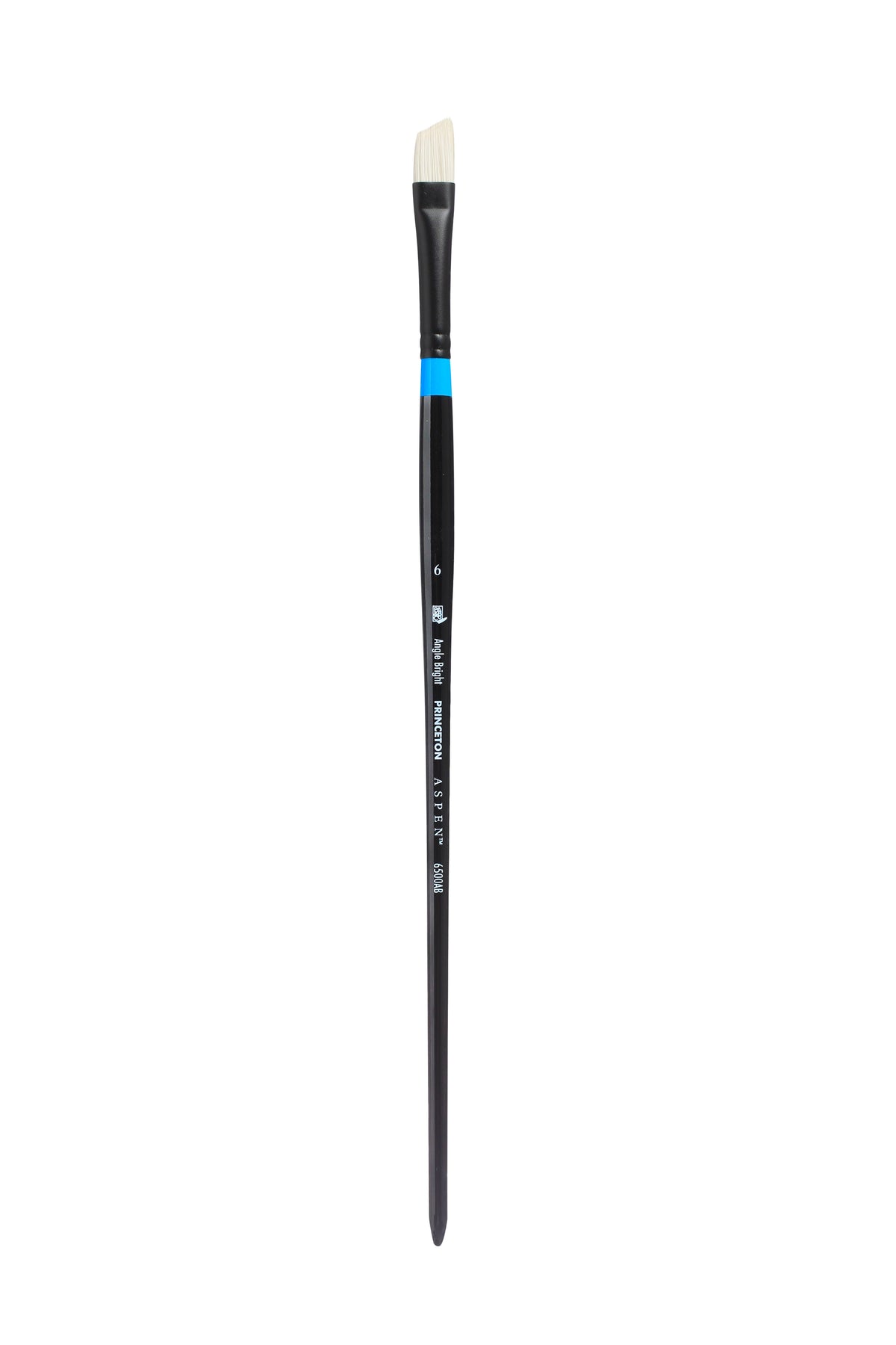 Poševni slikarski čopič PRINCETON Aspen Angle Bright z dolgim ročajem – 6