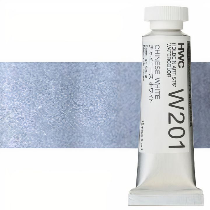Profesionalne akvarelne barve Holbein Artists 15 ml | beli in črni odtenki — slika 1