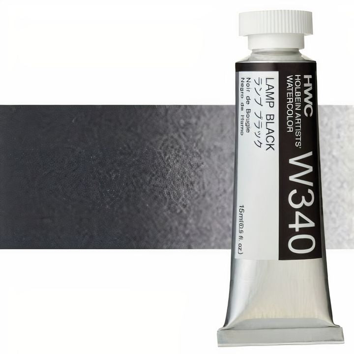 Profesionalne akvarelne barve Holbein Artists 15 ml | beli in črni odtenki — slika 5