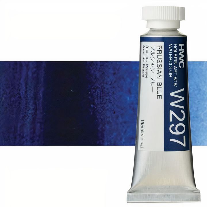 Profesionalne akvarelne barve Holbein Artists 15 ml | modri odtenki — slika 10