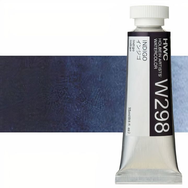 Profesionalne akvarelne barve Holbein Artists 15 ml | modri odtenki — slika 11