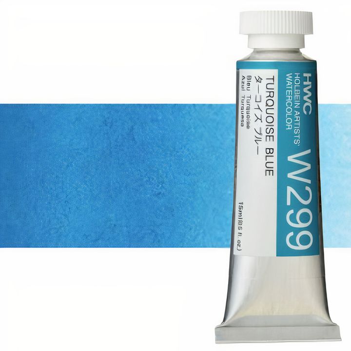 Profesionalne akvarelne barve Holbein Artists 15 ml | modri odtenki — slika 12
