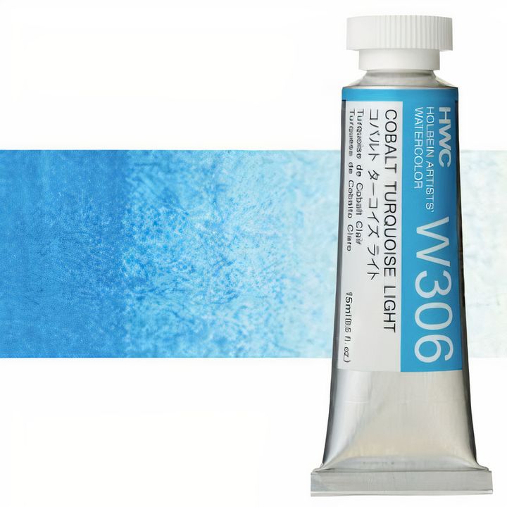 Profesionalne akvarelne barve Holbein Artists 15 ml | modri odtenki — slika 18