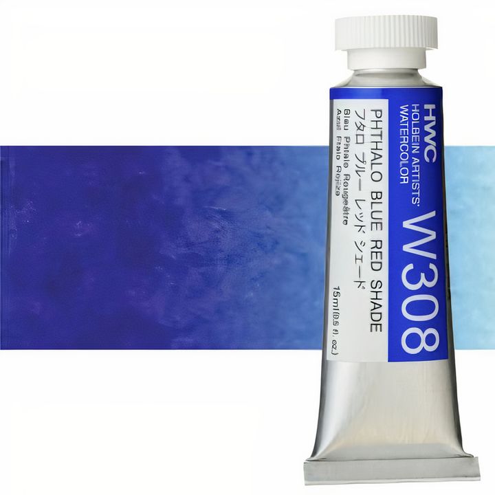 Profesionalne akvarelne barve Holbein Artists 15 ml | modri odtenki — slika 20