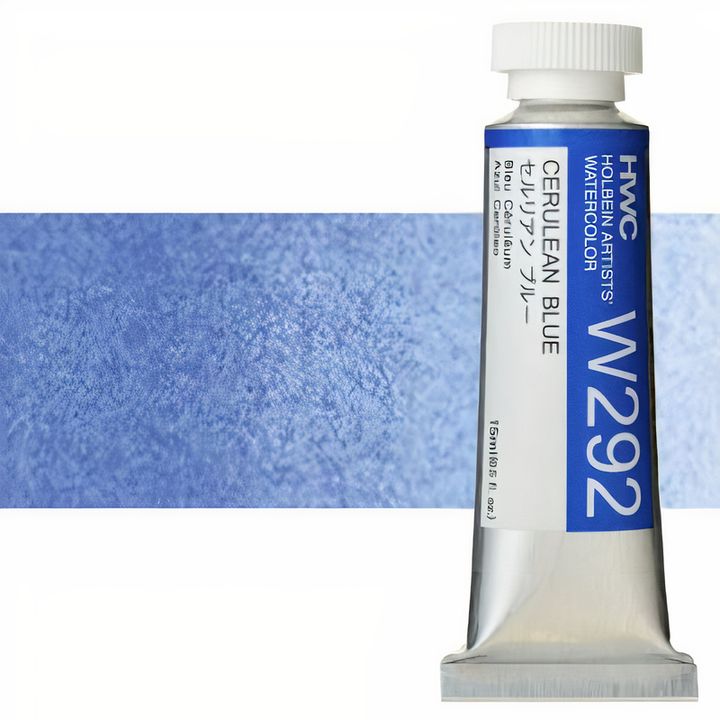 Profesionalne akvarelne barve Holbein Artists 15 ml | modri odtenki — slika 5