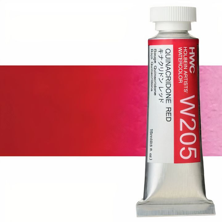 Profesionalne akvarelne barve Holbein Artists 15 ml | rdeči odtenki — slika 3