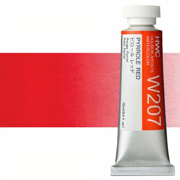 Profesionalne akvarelne barve Holbein Artists 15 ml | rdeči odtenki — slika 5