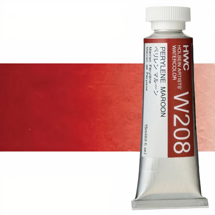 Profesionalne akvarelne barve Holbein Artists 15 ml | rdeči odtenki — slika 6