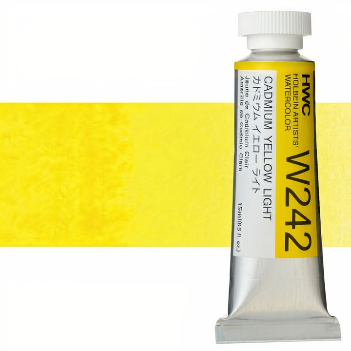 Profesionalne akvarelne barve Holbein Artists 15 ml | rumeni odtenki — slika 15