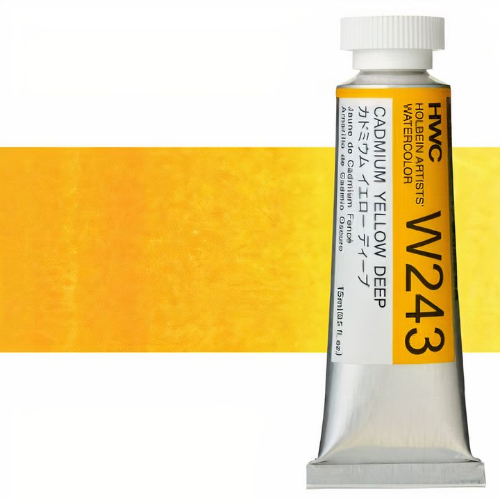Profesionalne akvarelne barve Holbein Artists 15 ml | rumeni odtenki — slika 16