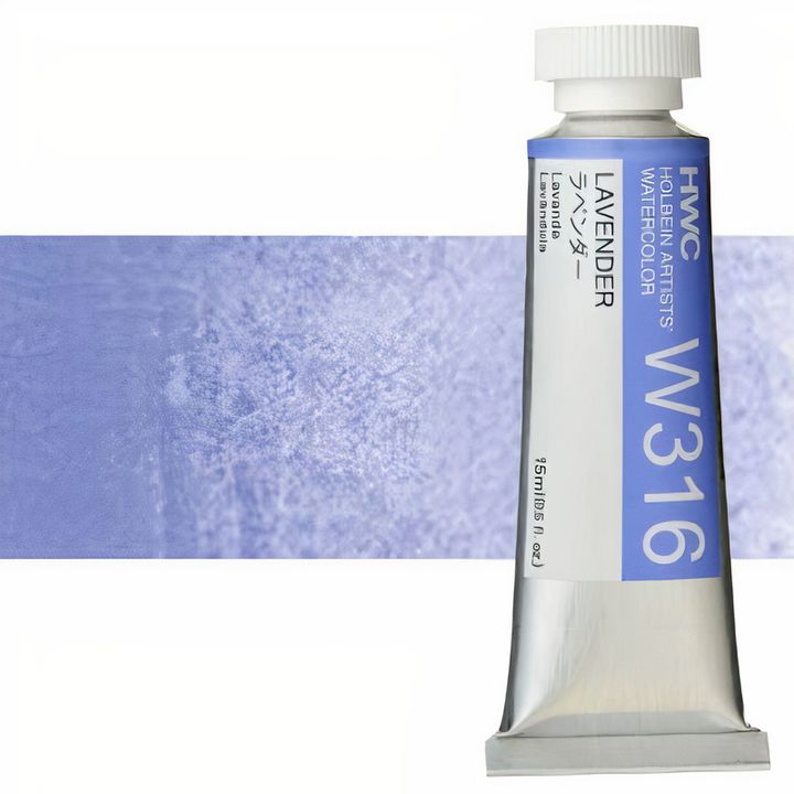 Profesionalne akvarelne barve Holbein Artists 15 ml | vijolični odtenki — slika 7
