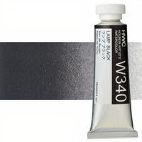 Profesionalne akvarelne barve Holbein Artists 15 ml – svetilna črna