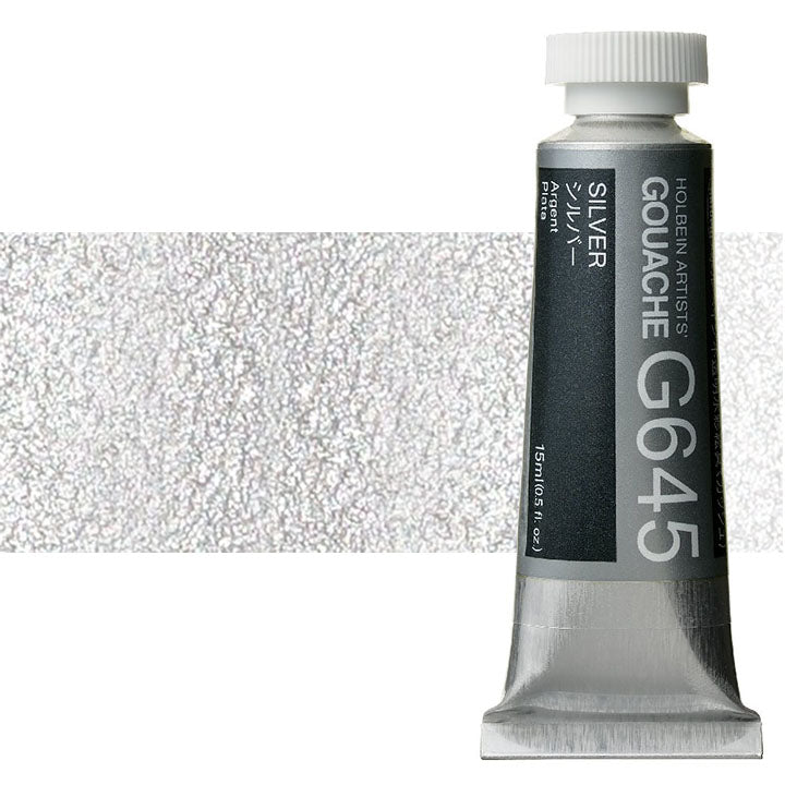 Profesionalne gvaš barve Holbein Artists 15 ml | metalni odtenki — slika 7