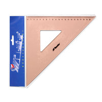 Profesionalno trikotno ravnilo LENIAR 45° / 32 cm