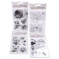 Prozorne štampiljke Craft Sensations | različni dizajni