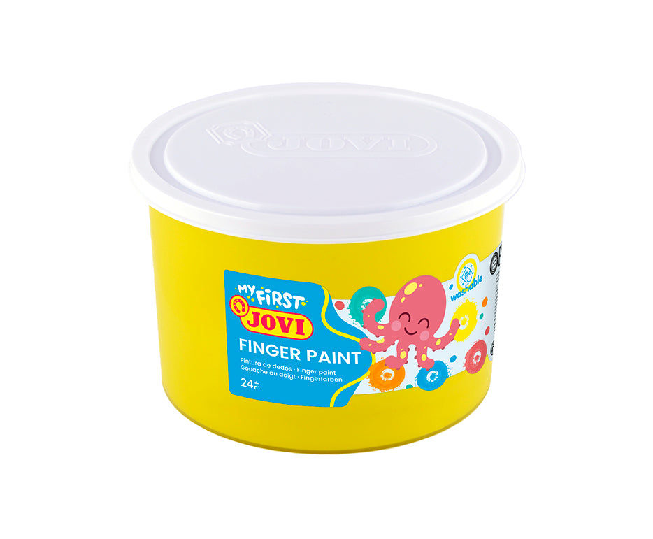 Prstna barva JOVI v lončku 500 ml – rumena