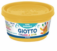 Prstne barve GIOTTO Be-Be 6 x 100 ml