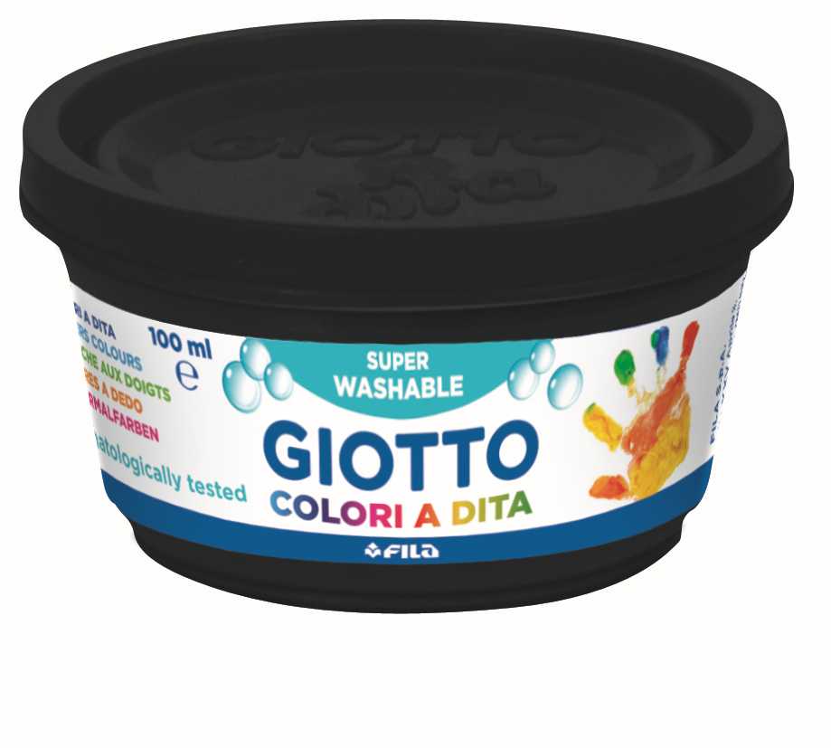 Prstne barve GIOTTO Be-Be 6 x 100 ml