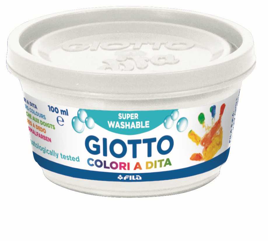 Prstne barve GIOTTO Be-Be 6 x 100 ml