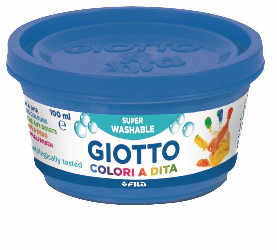 Prstne barve GIOTTO Be-Be 6 x 100 ml