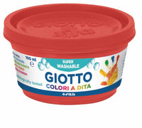 Prstne barve GIOTTO Be-Be 6 x 100 ml