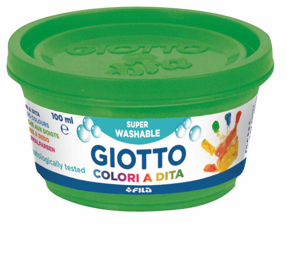 Prstne barve GIOTTO Be-Be 6 x 100 ml