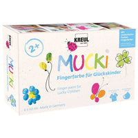 Prstne barve MUCKI za fantje - KREUL / komplet 6 x 50 ml