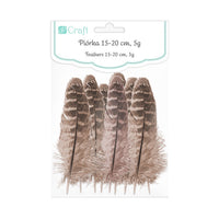Račje perje 15 - 20 cm, 5 g