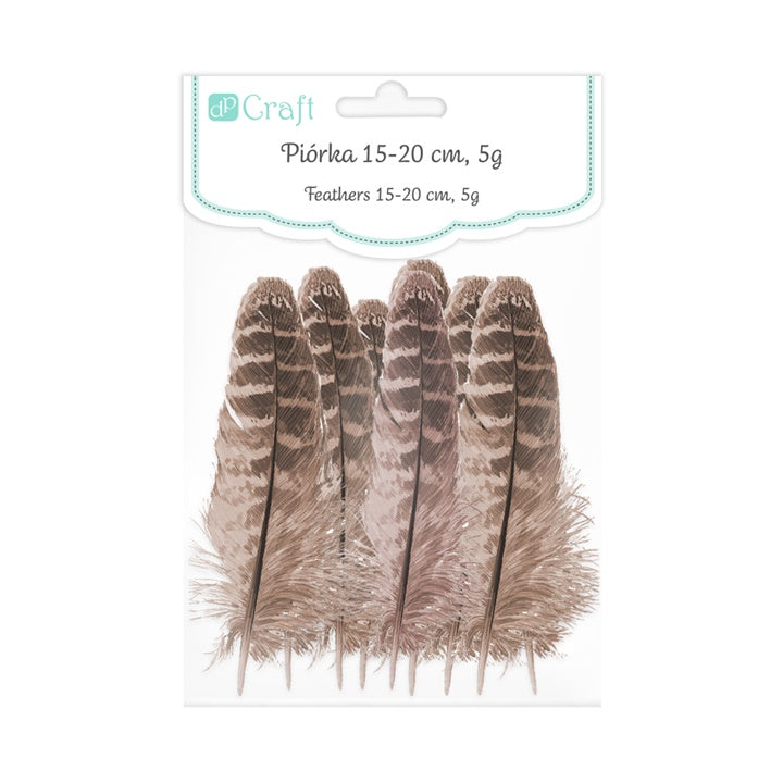 Račje perje 15 - 20 cm, 5 g