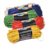 Raffia natural 50gr | izberite barvo – pogled 2