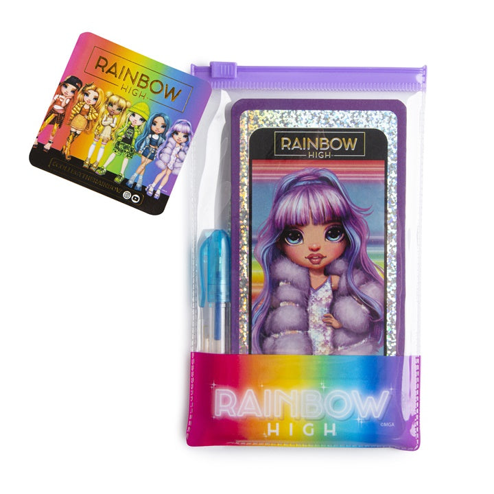 RAINBOW HIGH beležnica v obliki telefona s pisalom – pogled 4