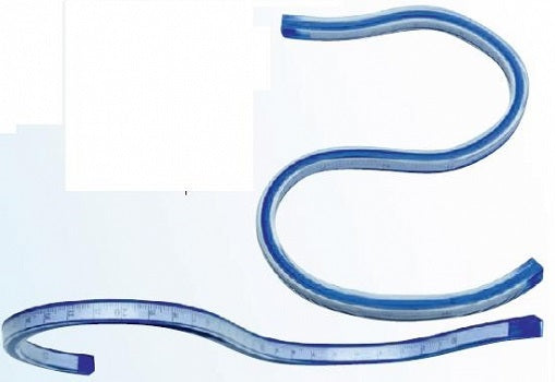 Ravnilo iz vinila LENIAR - 30 cm