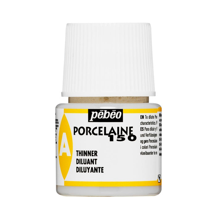Razredčilo Porcelain 150 za barve za porcelan Pébéo 45 ml