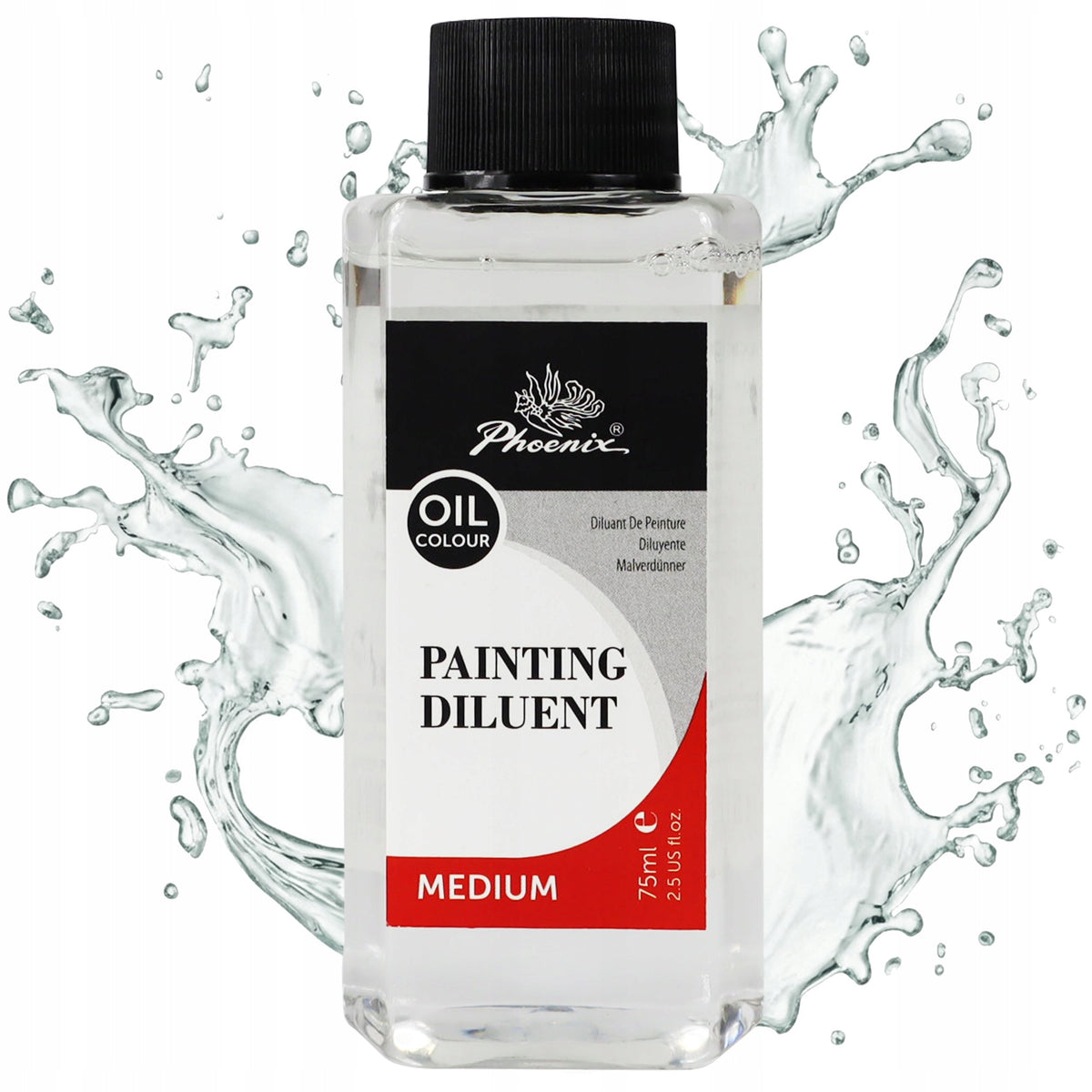 Razredčilo za oljne barve Phoenix, 75–500 ml