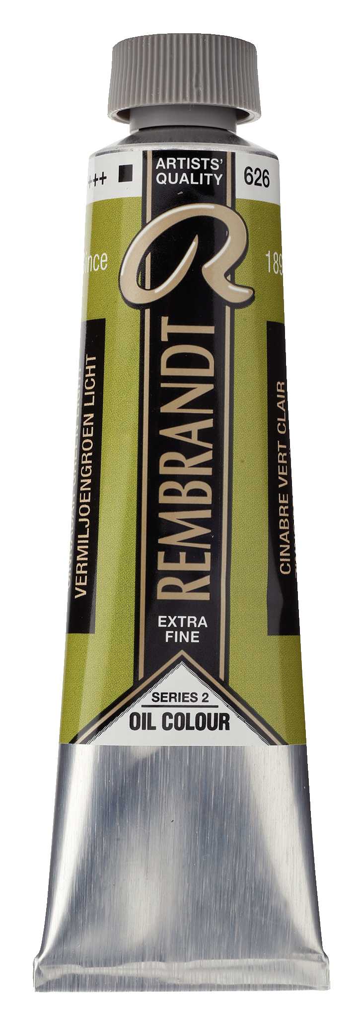Oljna barva Rembrandt 40 ml | izberite odtenek – Cinnabar Green Light