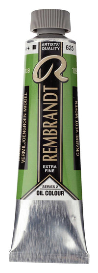 Oljna barva Rembrandt 40 ml | izberite odtenek – Cinnabar Green Medium