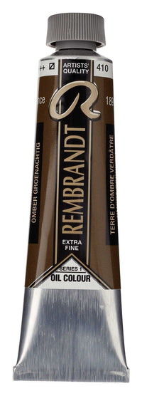 Oljna barva Rembrandt 40 ml | izberite odtenek – Greenish Umber