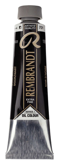 Oljna barva Rembrandt 40 ml | izberite odtenek – Ivory Black