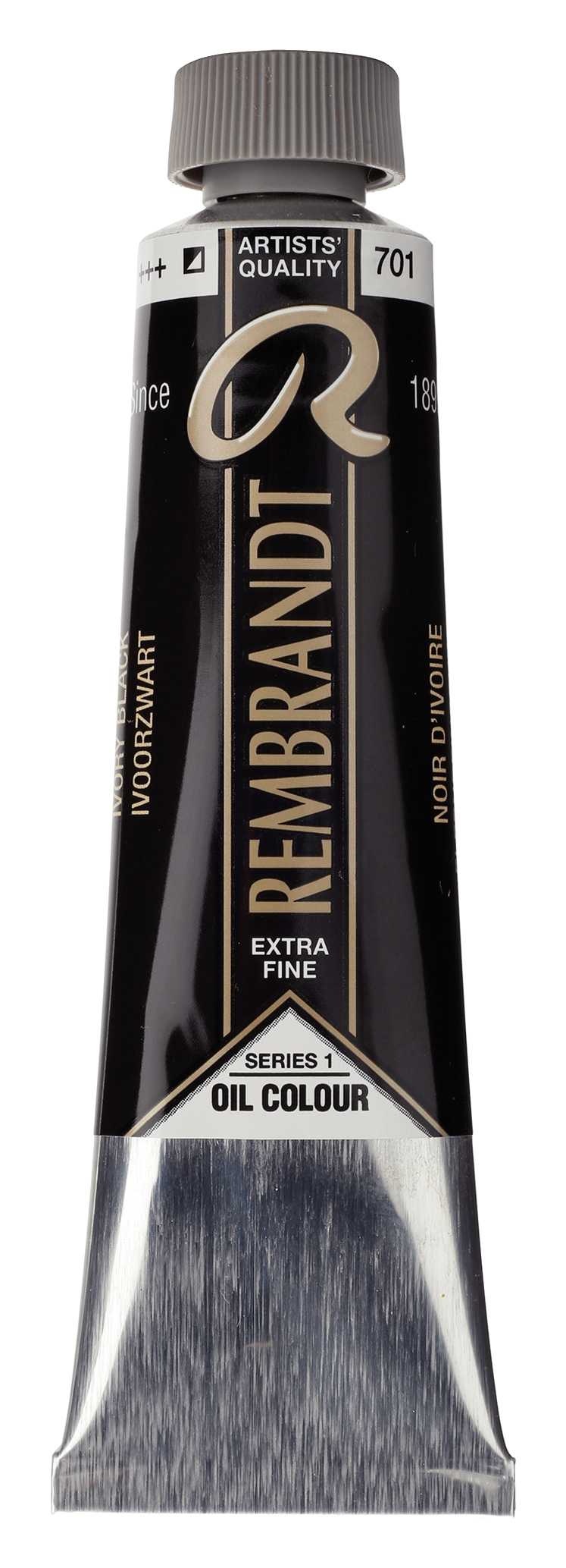 Oljna barva Rembrandt 40 ml | izberite odtenek – Ivory Black
