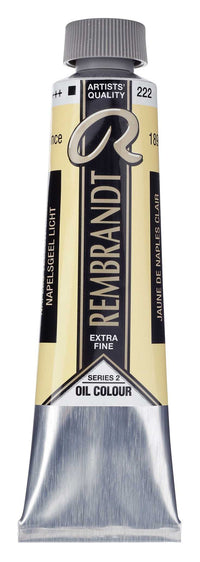 Oljna barva Rembrandt 40 ml | izberite odtenek – Naples Yellow Light