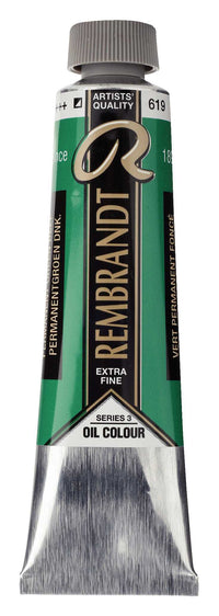 Oljna barva Rembrandt 40 ml | izberite odtenek – Permanent Green Deep