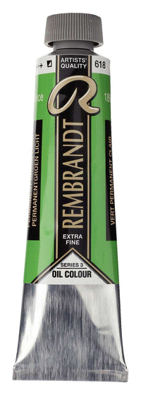 Oljna barva Rembrandt 40 ml | izberite odtenek – Permanent Green Light