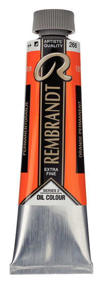Oljna barva Rembrandt 40 ml | izberite odtenek – Permanent Orange