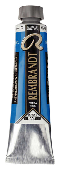 Oljna barva Rembrandt 40 ml | izberite odtenek – Phthalo Blue Greenish