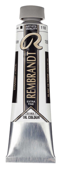 Oljna barva Rembrandt 40 ml | izberite odtenek – Titanium White Linseed Oil