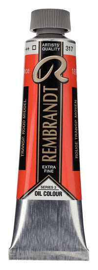 Oljna barva Rembrandt 40 ml | izberite odtenek – Transparent Red Medium