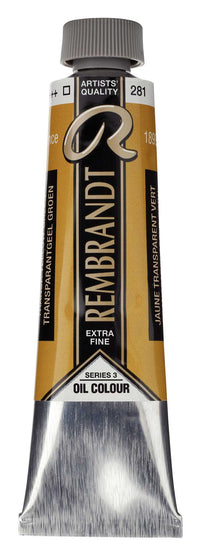 Oljna barva Rembrandt 40 ml | izberite odtenek – Transparent Yellow Green