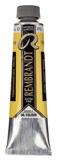 Oljna barva Rembrandt 40 ml | izberite odtenek – Transparent Yellow Medium