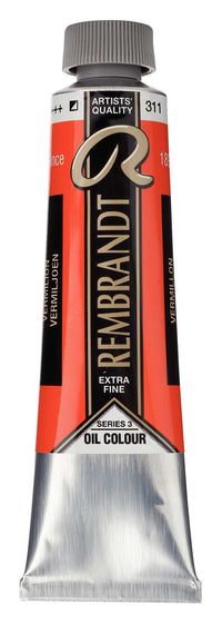 Oljna barva Rembrandt 40 ml | izberite odtenek – Vermilion